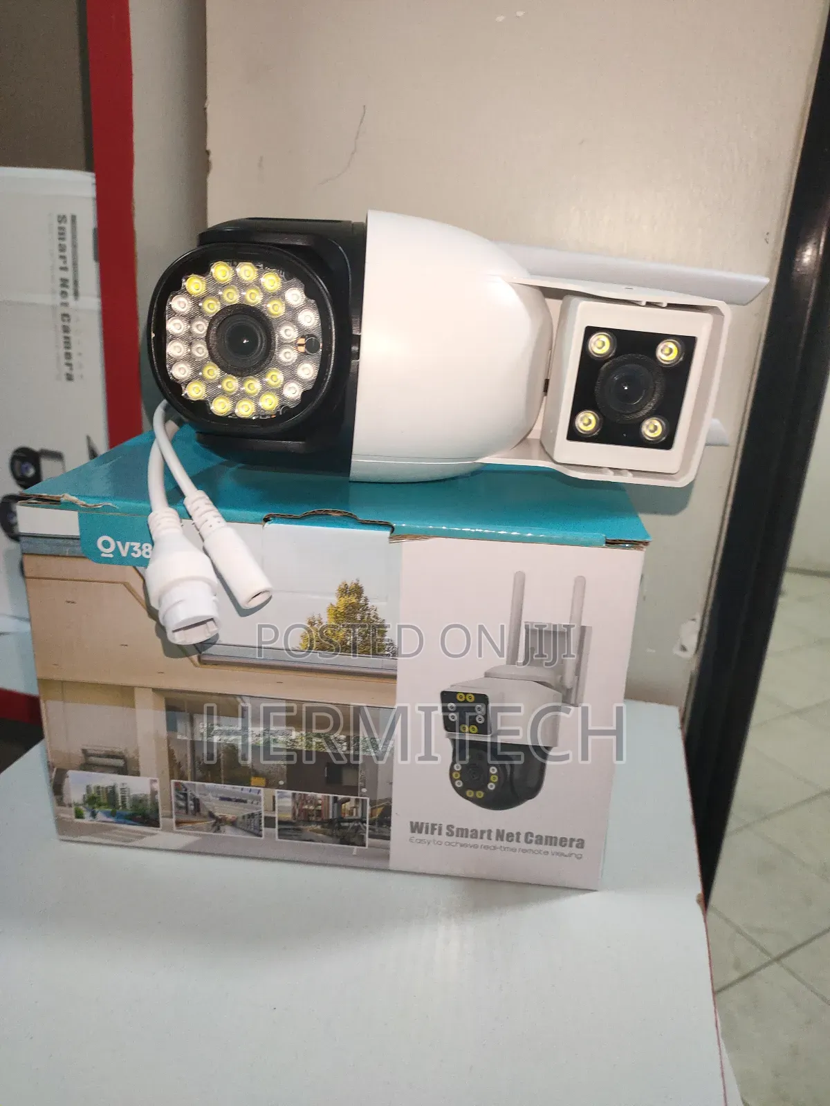 Dual Lense 4g Electric Model PTZ CCTV With Ethernet Port