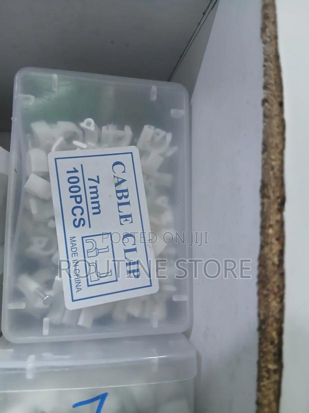 Cable Clips 7mm - main view