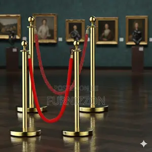 Queue Control Stanchion for Shops and Offices