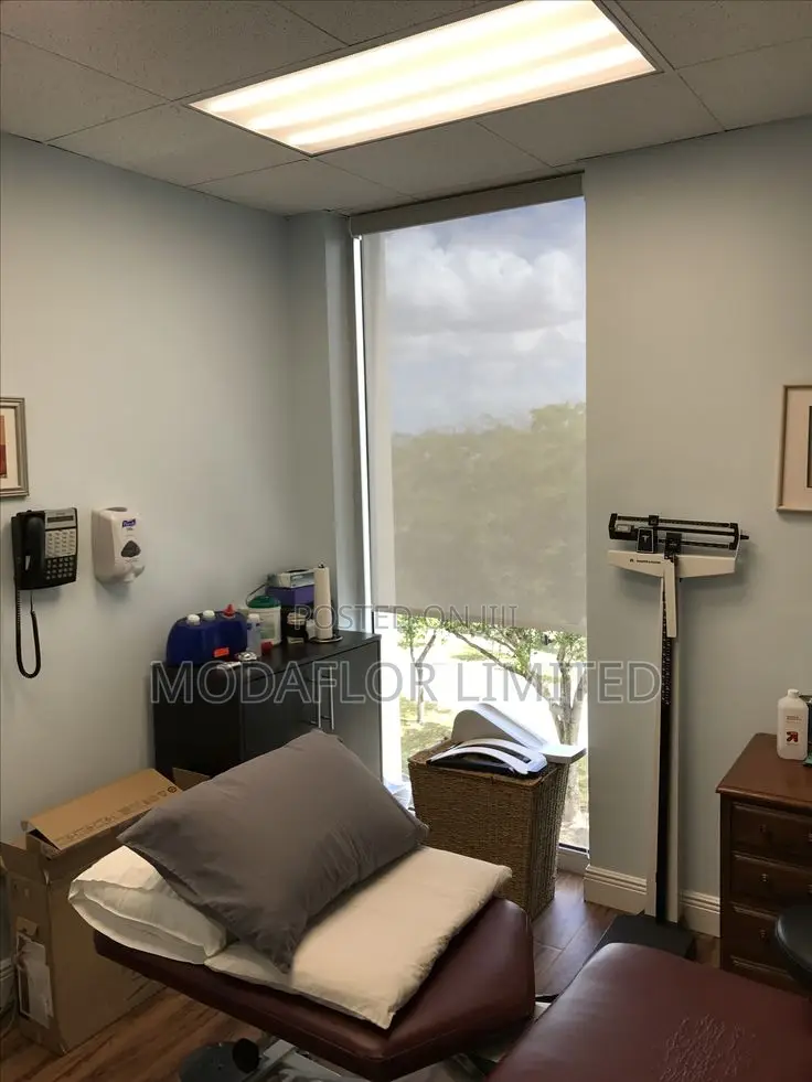 Office Sunscreen Blinds – Clear View, Less Heat