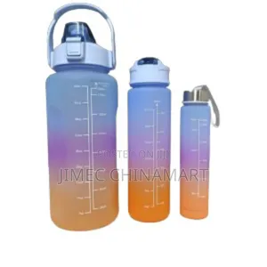 3-in-1 Motivation Water Bottle – 2000ml