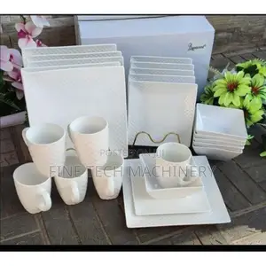 24 Piece Square Dinner Set