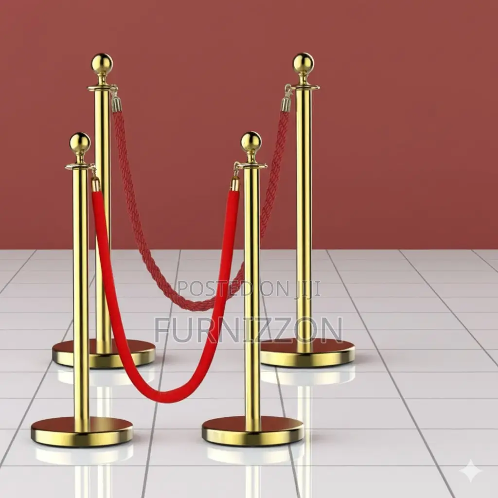 Office and Event Stanchion Barrier Stand