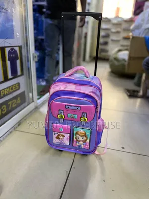 Purple Trolley School Bags for Grade 1,2,3,Pp2 at 2000