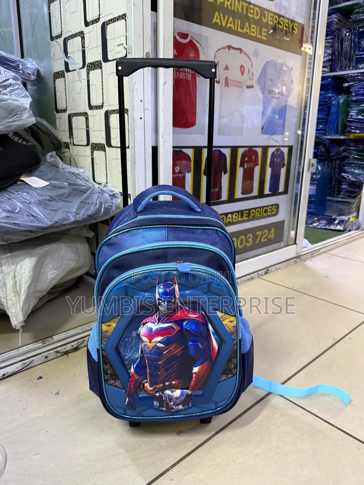 Spider Man Trolley School Bags at 2000 Big Size Attached Trolley