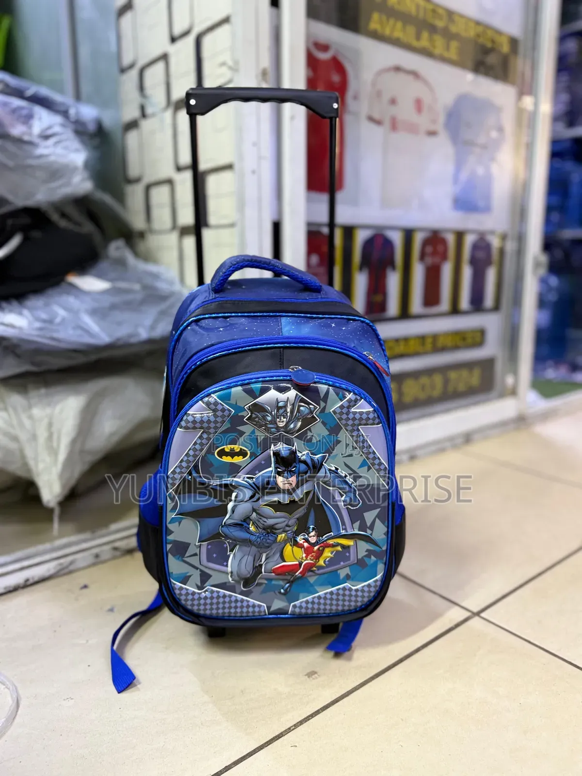 Batman Trolley School Bags at 2000 Each