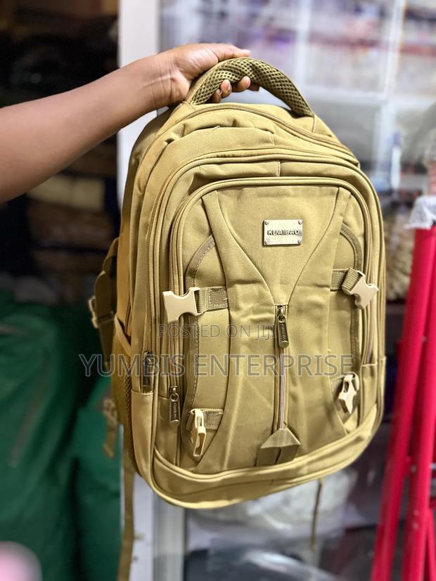 Khaki Brown Backpacks For Junior School At 1200 - thumbnail 2
