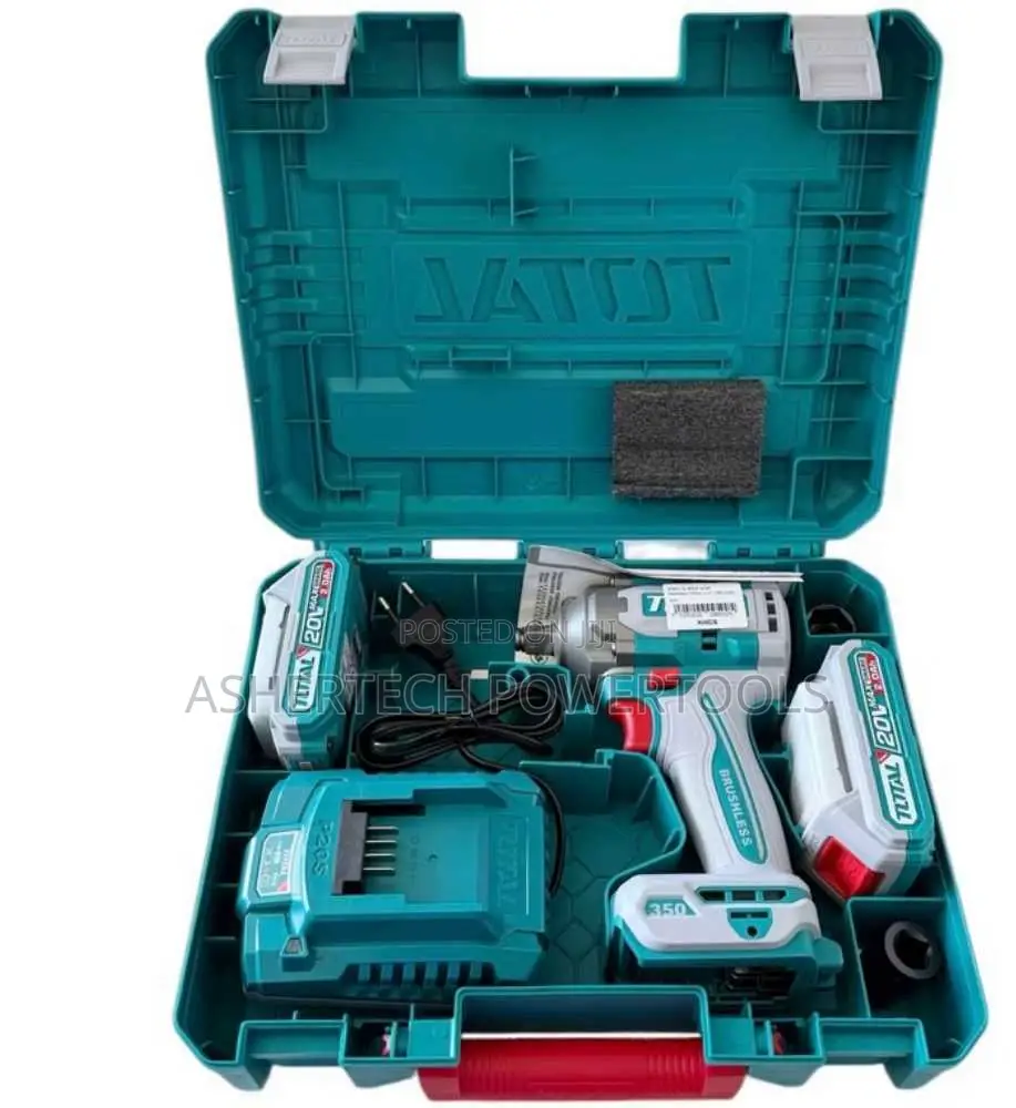 Total Tiwli2035 Cordless Impact Wrench 350nm