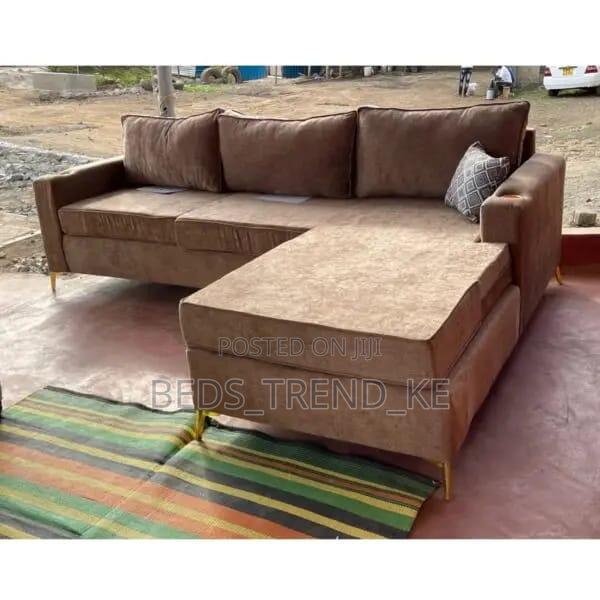 Korean 6 Seater L Sofa - main view
