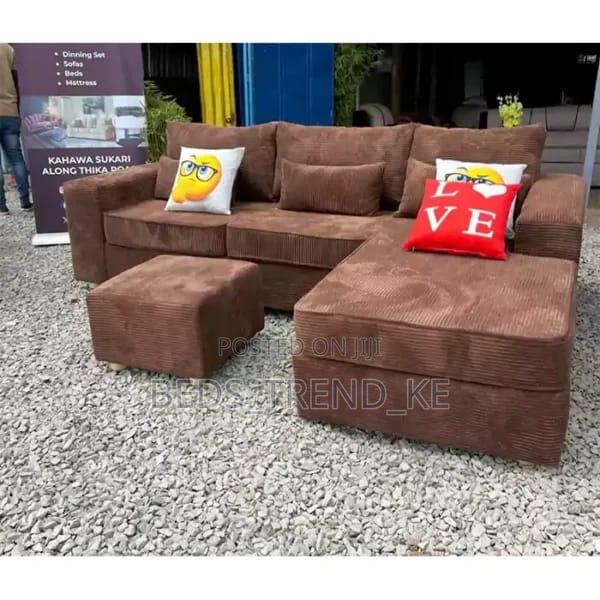 Visual 6 Seater Corner Sofa