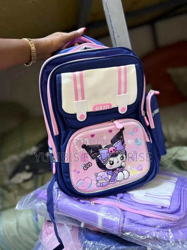 Pink School Bag at 1500 for Kids Grade 1,2,3,4