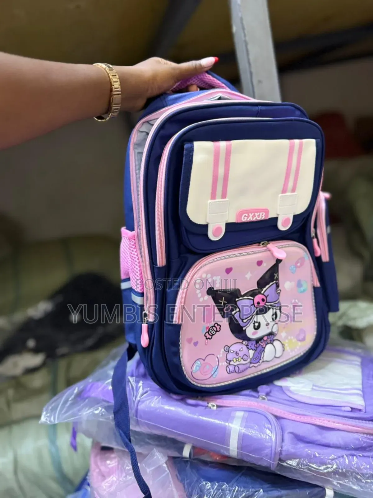 Pink School Bag at 1500 for Kids Grade 1,2,3,4