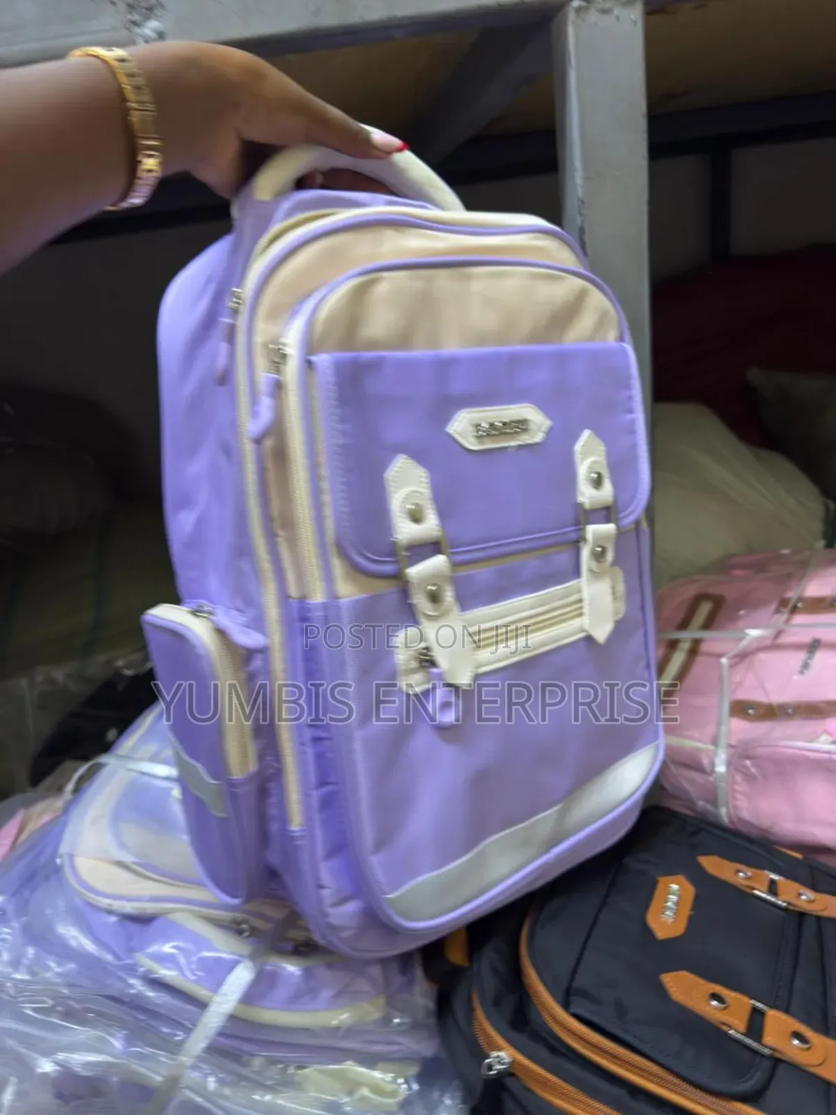 Purple Kids School Grade 1,2,3,4,5 School Bags at 1500