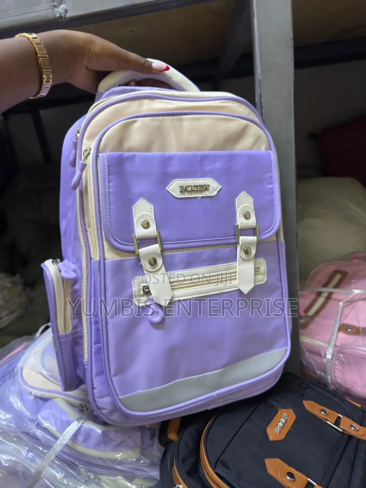 Purple Kids School Grade 1,2,3,4,5 School Bags at 1500