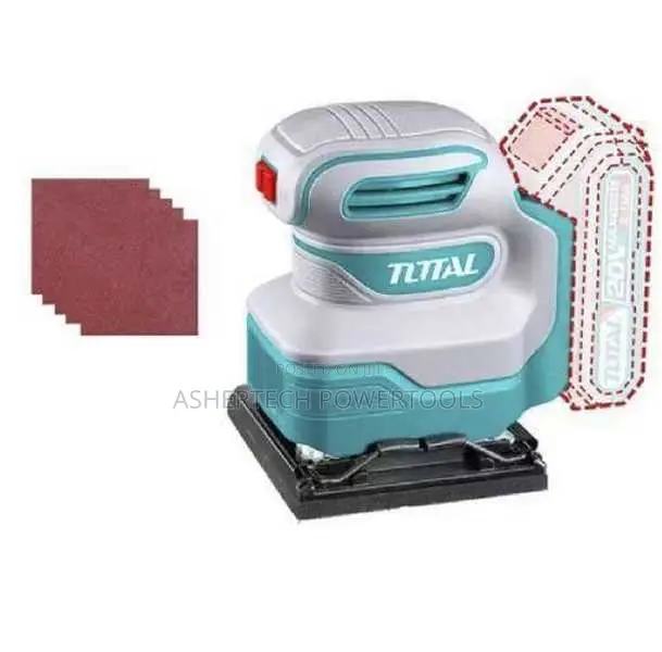 Total Tshsli20141 Cordless Sheet Sander 20v