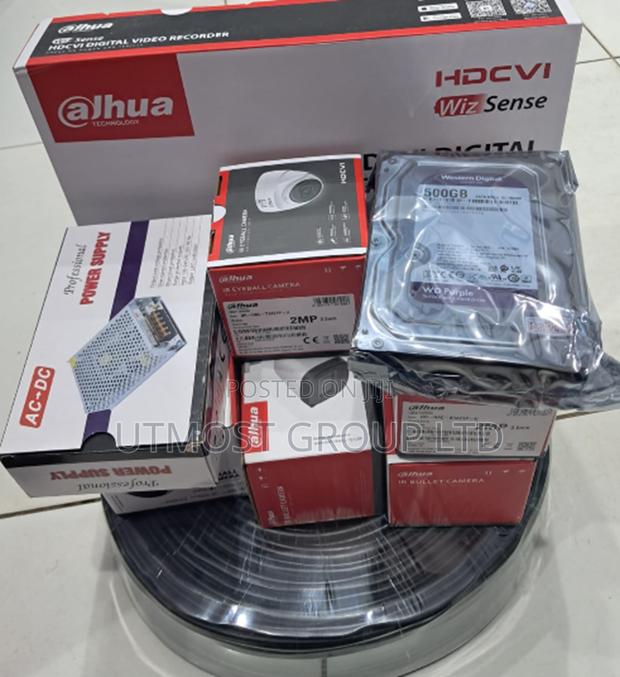 Dahua 4 Channel Full Kit 2mp Complete Set - main view