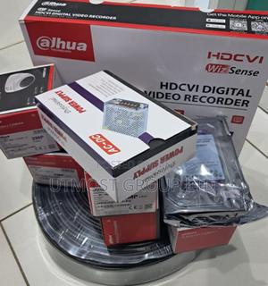 4 Channel Dahua Camera Package Full Kit With 4 Cameras