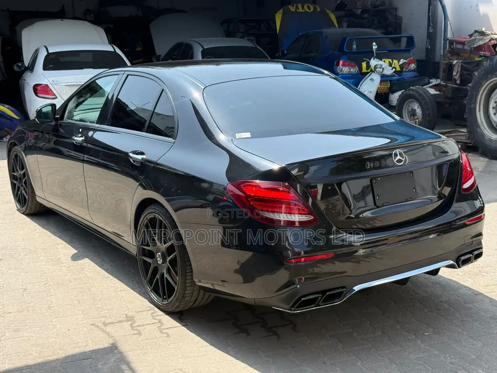 Mercedes-Benz E43 AMG 3.0 AWD 2018 Black