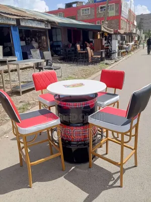 4 Restaurants Seats And A Table