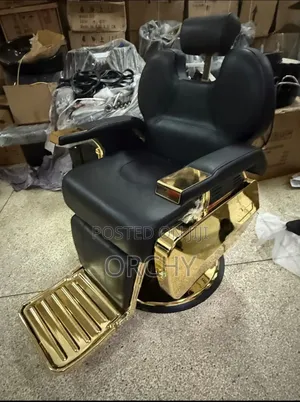 Golden Kinyozi Seat
