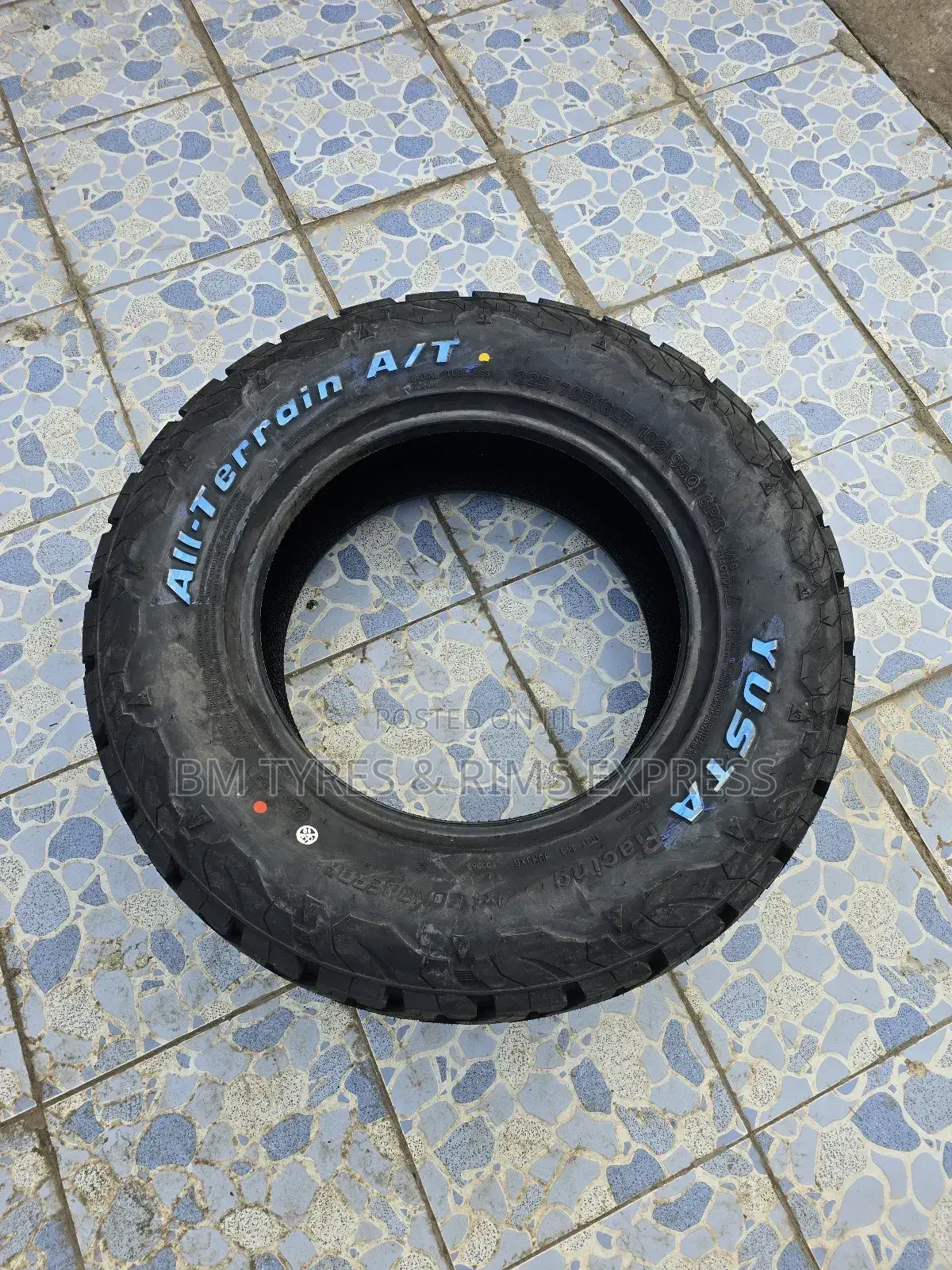 225 /70 R16 Lt Yusta Tyres (All Terrein)