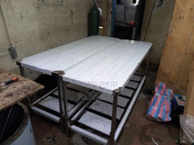 Stainless Steel Tables School Dining Hall Tables - thumbnail 2