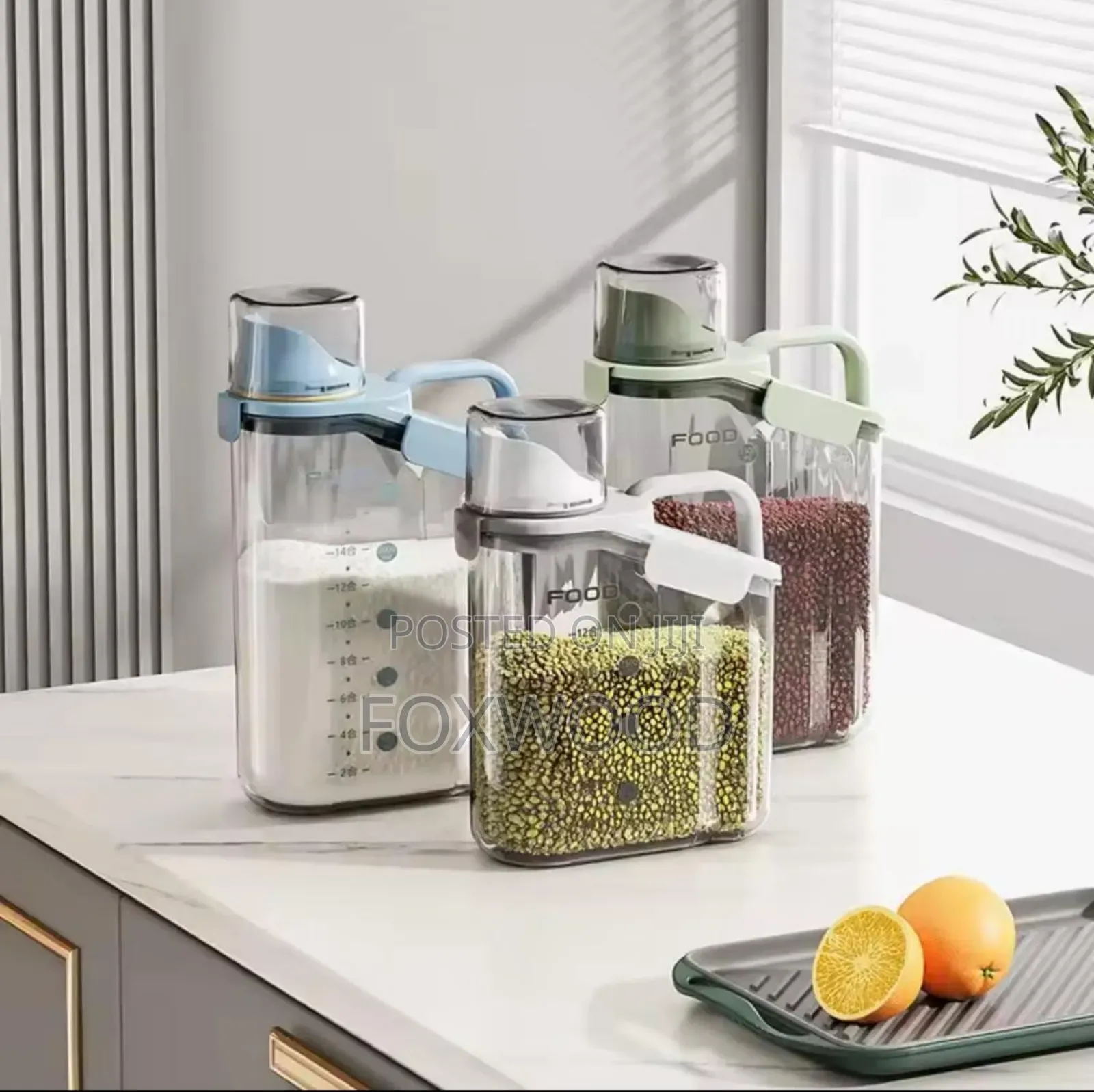 High Quality Acrylic Airtight Cereal Container