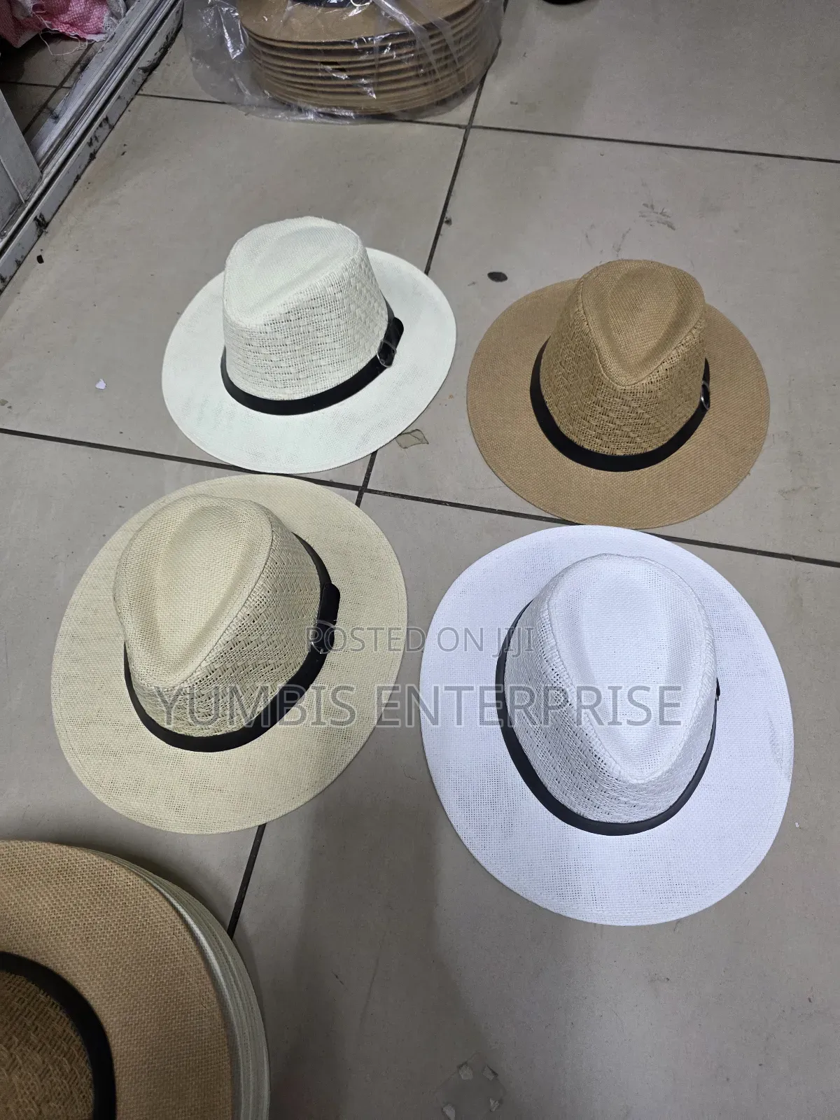 Stylish Men's Straw Panama Hat at 800 in 4 Colors