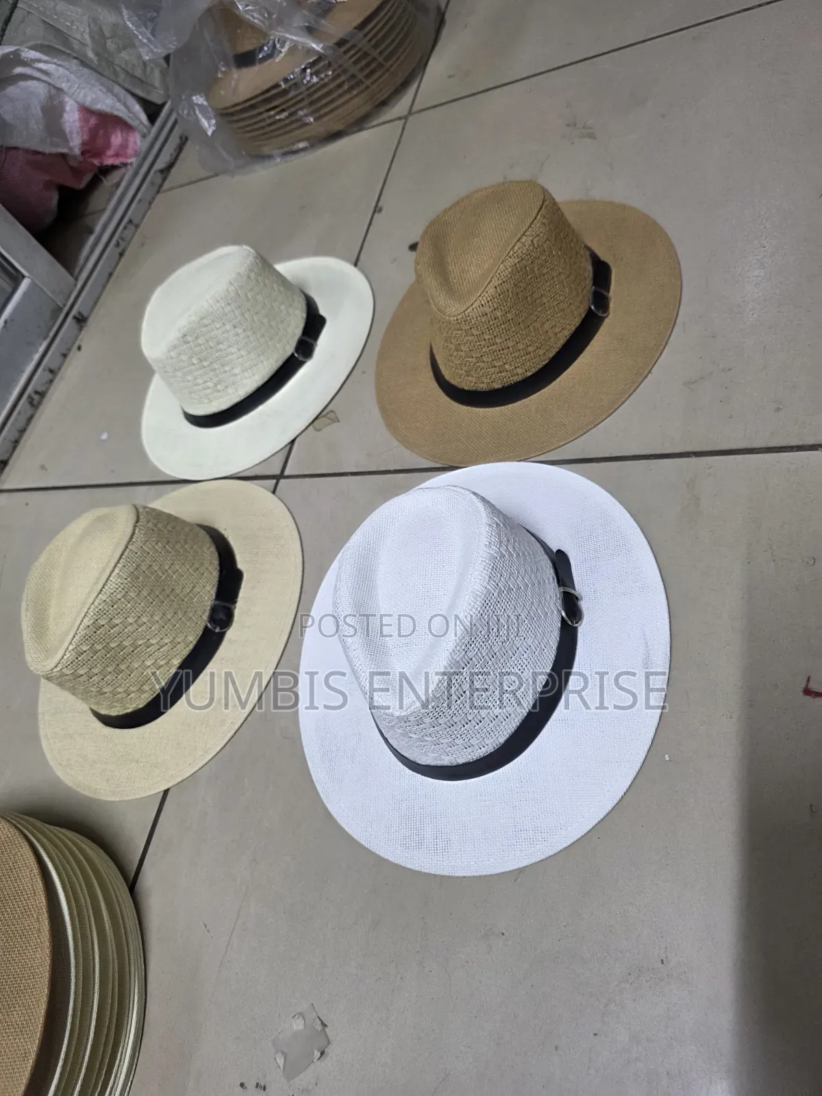 Stylish Men's Straw Panama Hat at 800 in 4 Colors