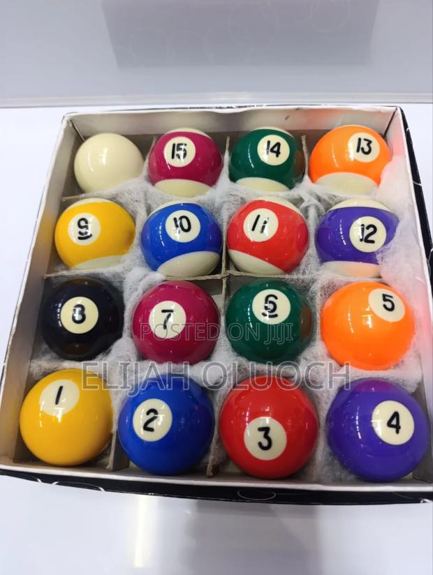 Pool Balls Set.
