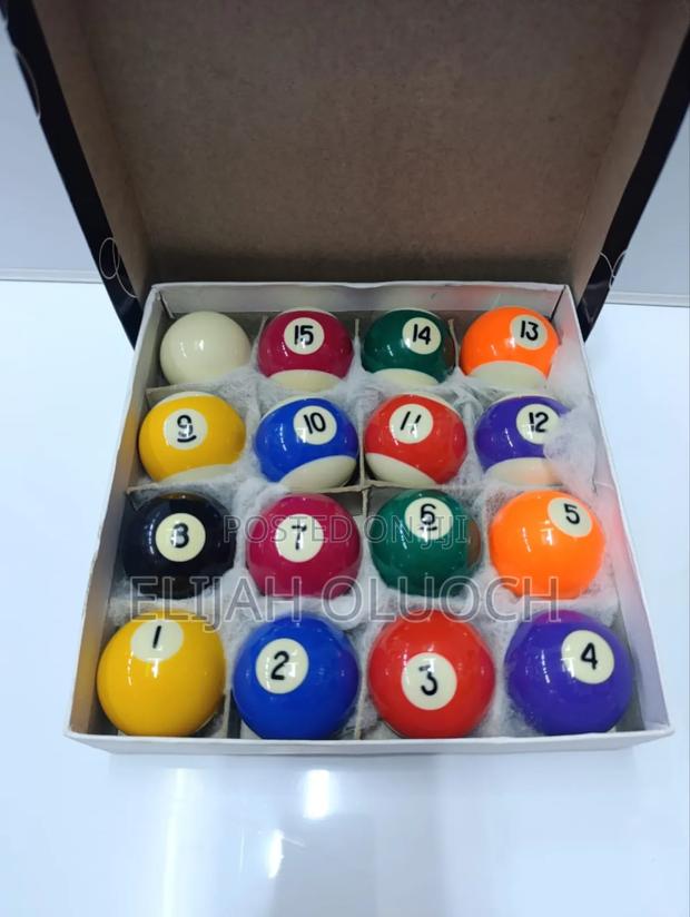 Pool Balls Set. - thumbnail 2