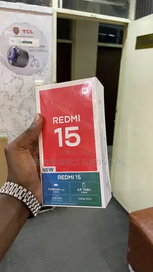 New Xiaomi Redmi 15 128 GB Black