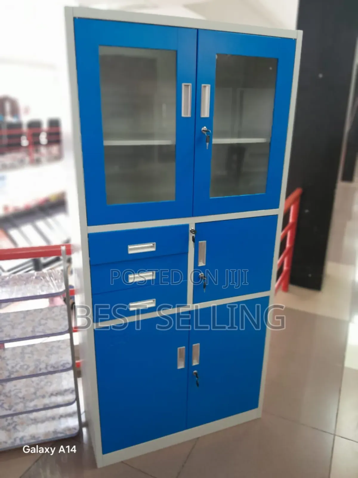 Blue Filling Cabinet