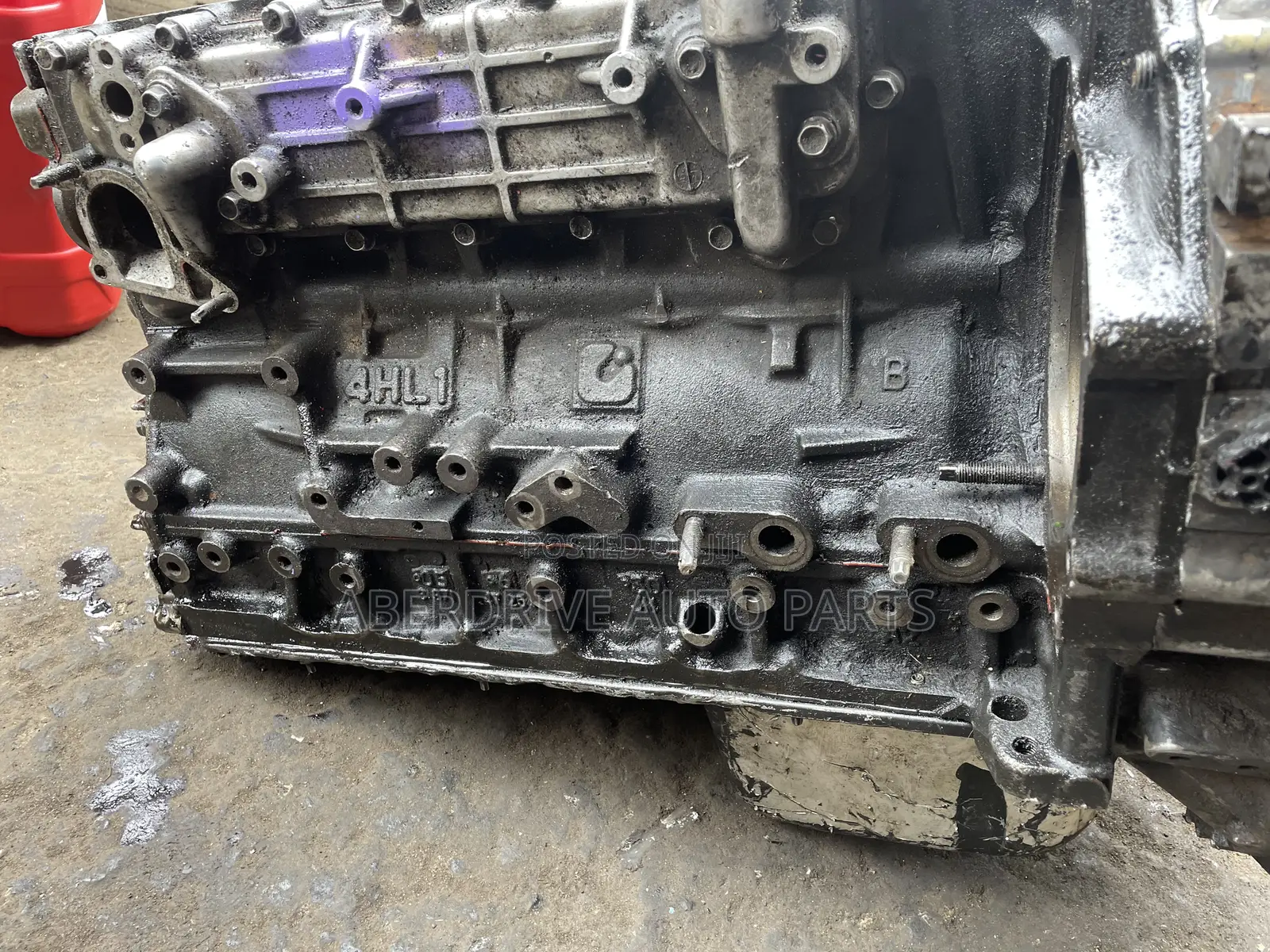 Half Engine 4hl1 for Isuzu NQR NPR