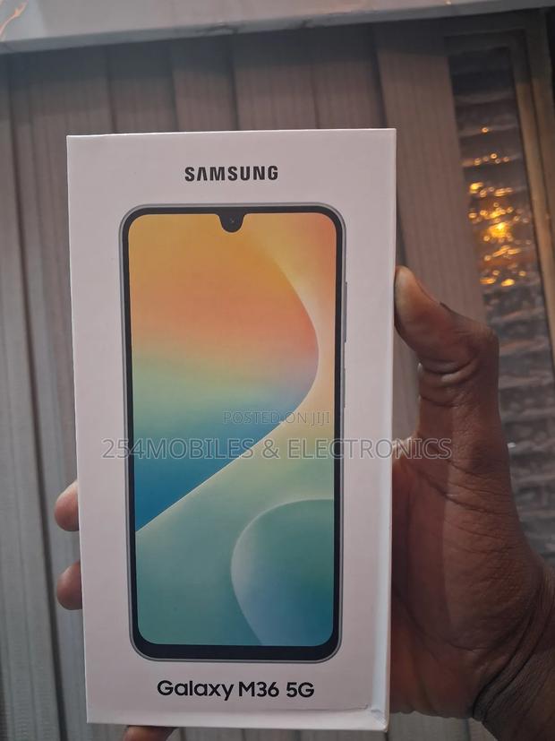 New Samsung Galaxy M36 5G 128 GB Black