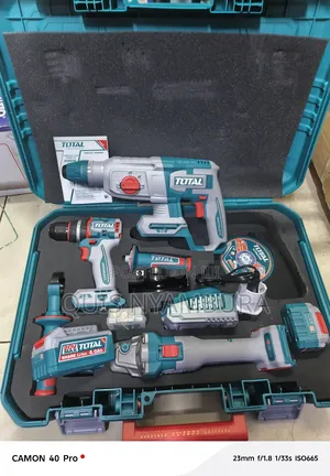 Total Cordless Rotary Hammer Combo/ Rotary Hammer Drill, Grinder 3in1