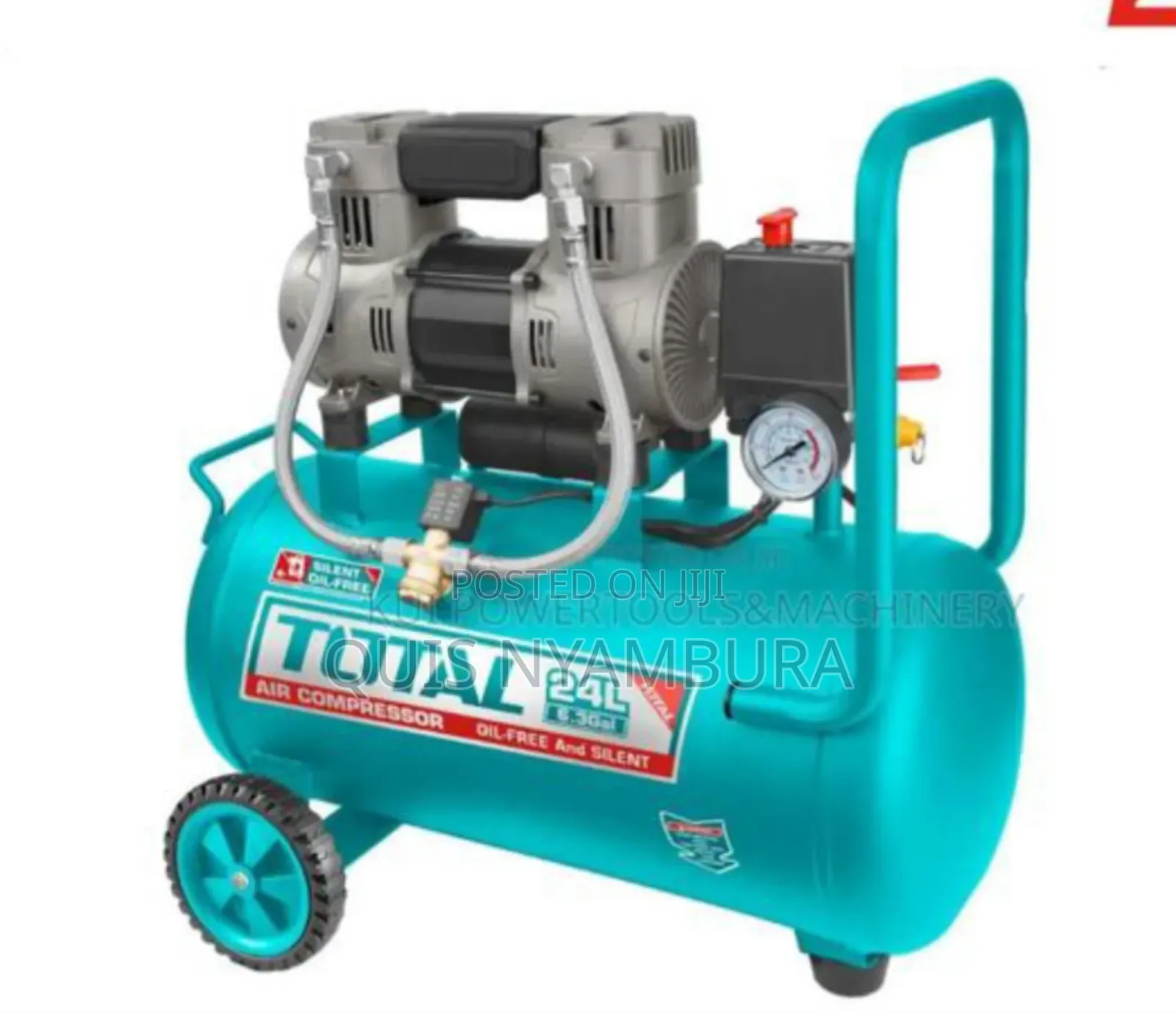24l Total Air Compressor Machine/ Electric Oil Less Total Compressor