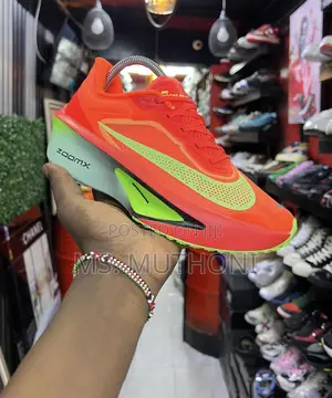 Zoomx Fly 6* “Black”/ Purple/ Orange Sizes:38-45