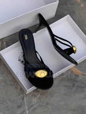 High Quality(Zara) Slip-on Suede Open Heel