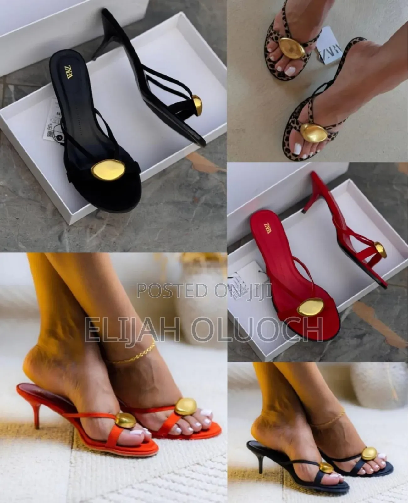 High Quality(Zara) Slip-on Suede Open Heel