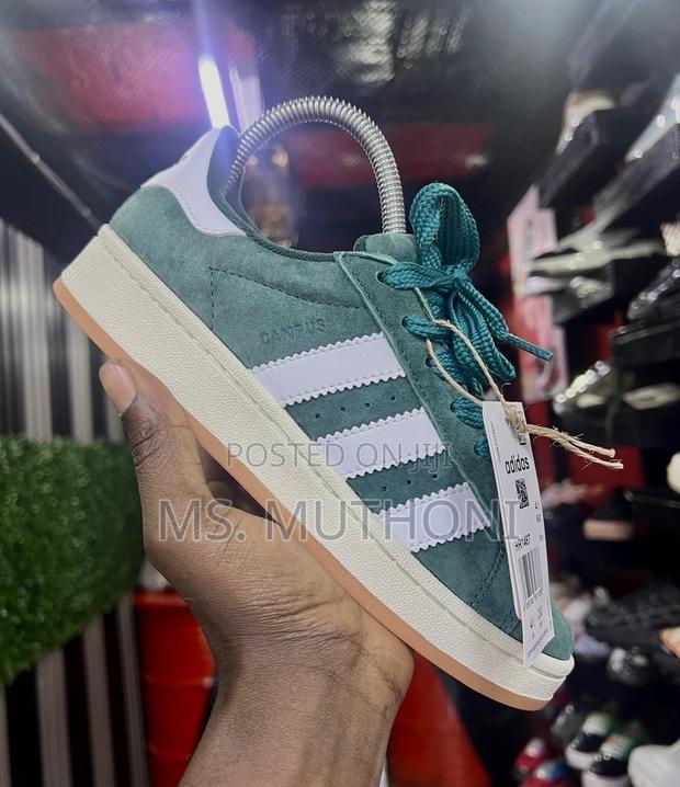 Adidas Suede Brown Pink/ Green / Black / Pink Sizes:36-41 - thumbnail 5