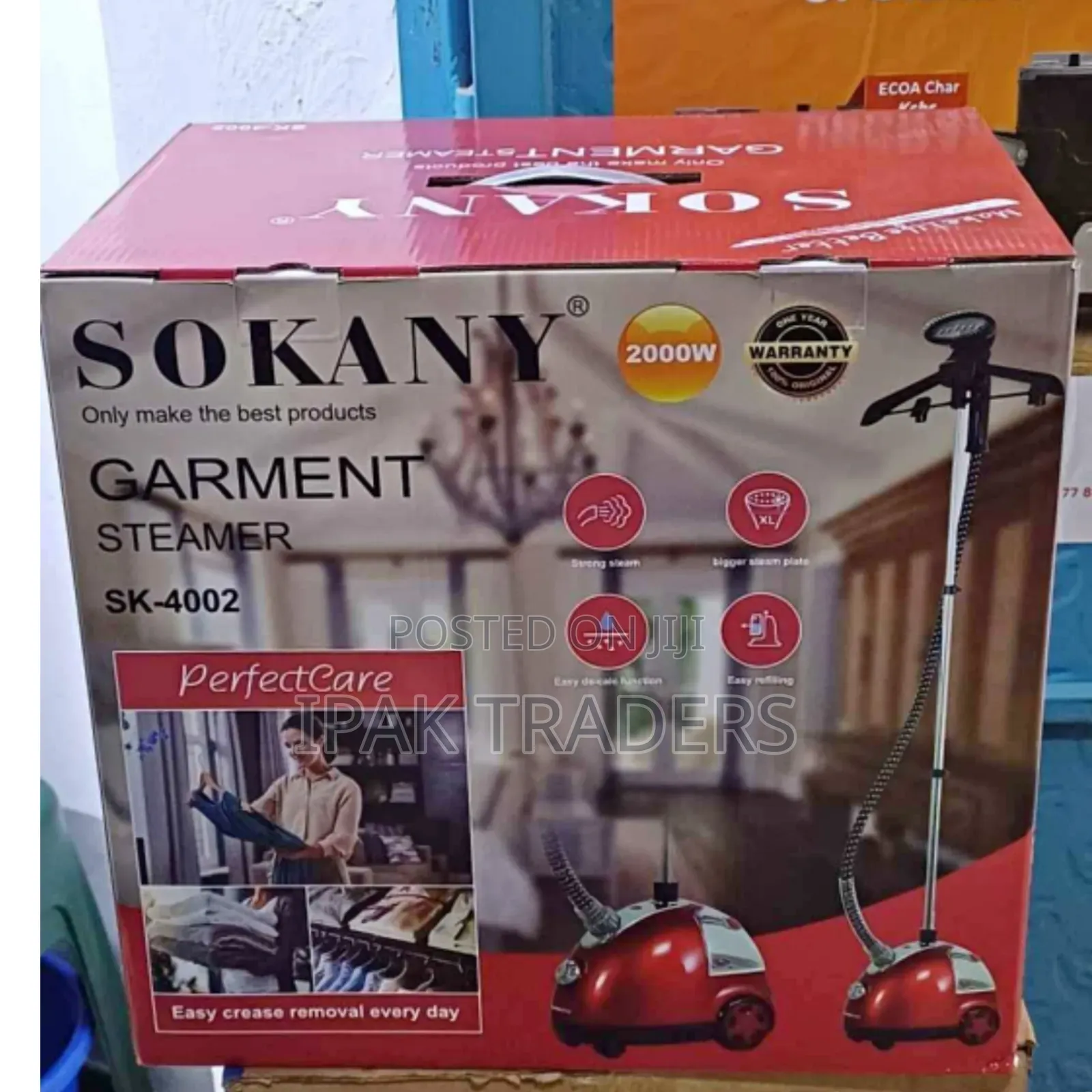 *Sokany Garment Steamer* 
 1.6l 
*Household Garment Steamer