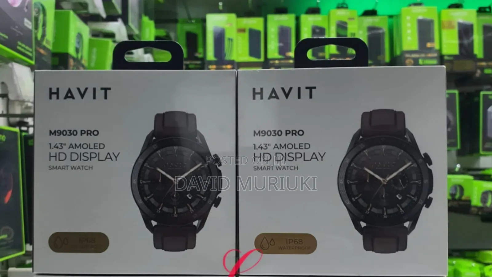 Havit M9030 Pro 1.43 Amoled Hd Display Ip68 Waterproof Smart Watch