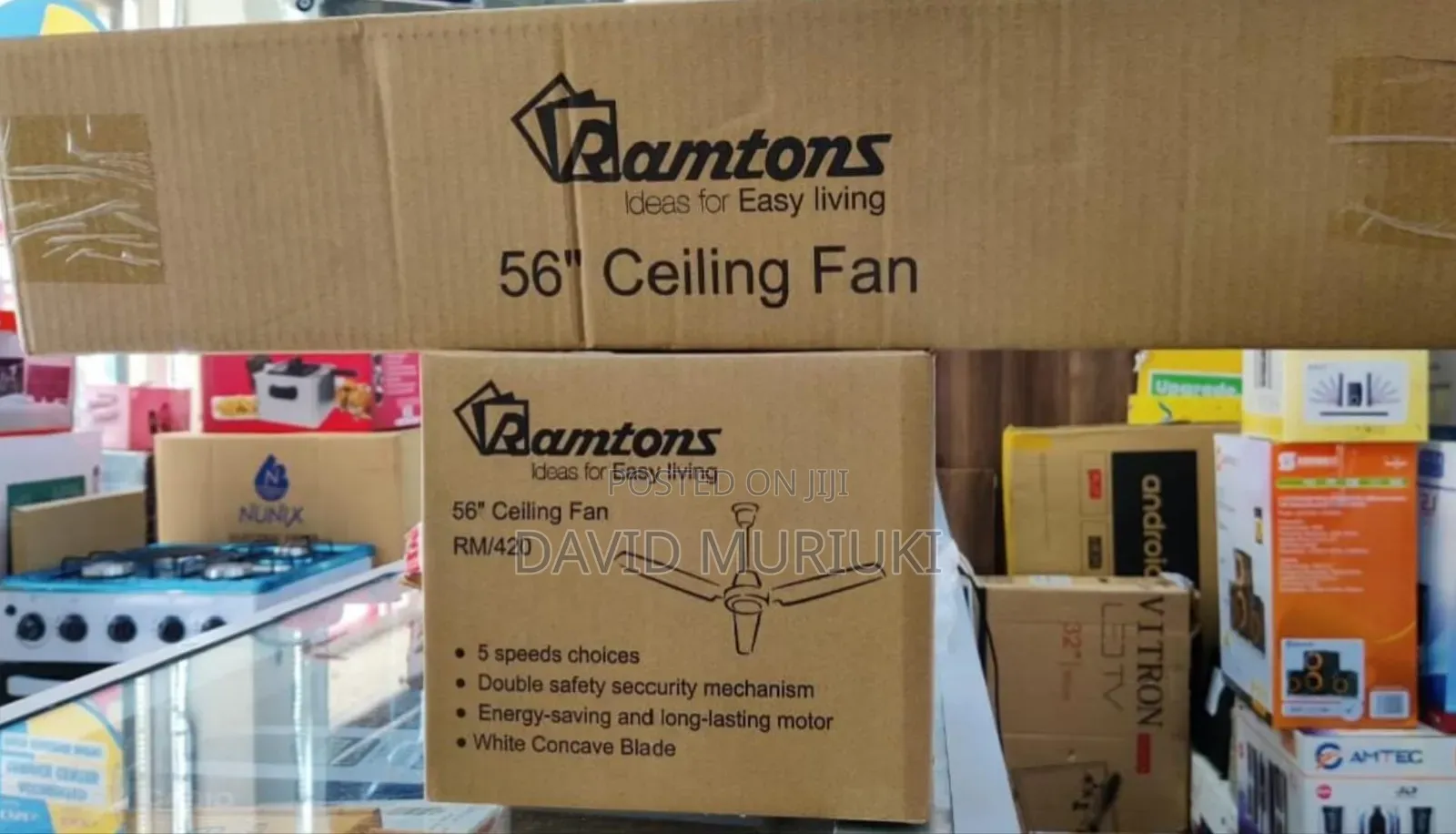 The Ramtons 56 Inches Ceiling Fan