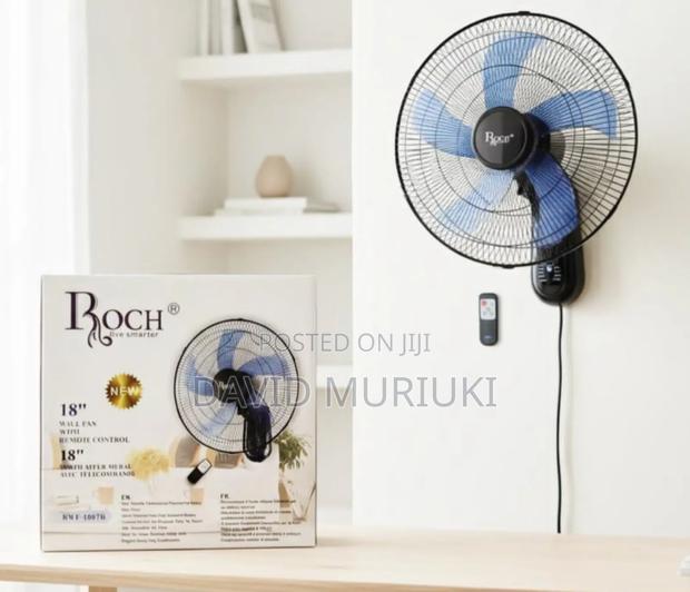 Roch Wall Fans 18 Inches With Remote