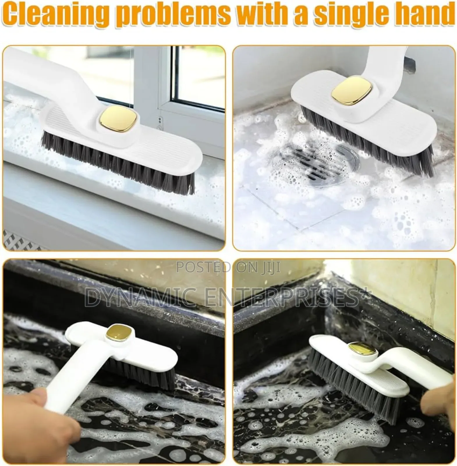 Tile and Grout Cleaning Brush,