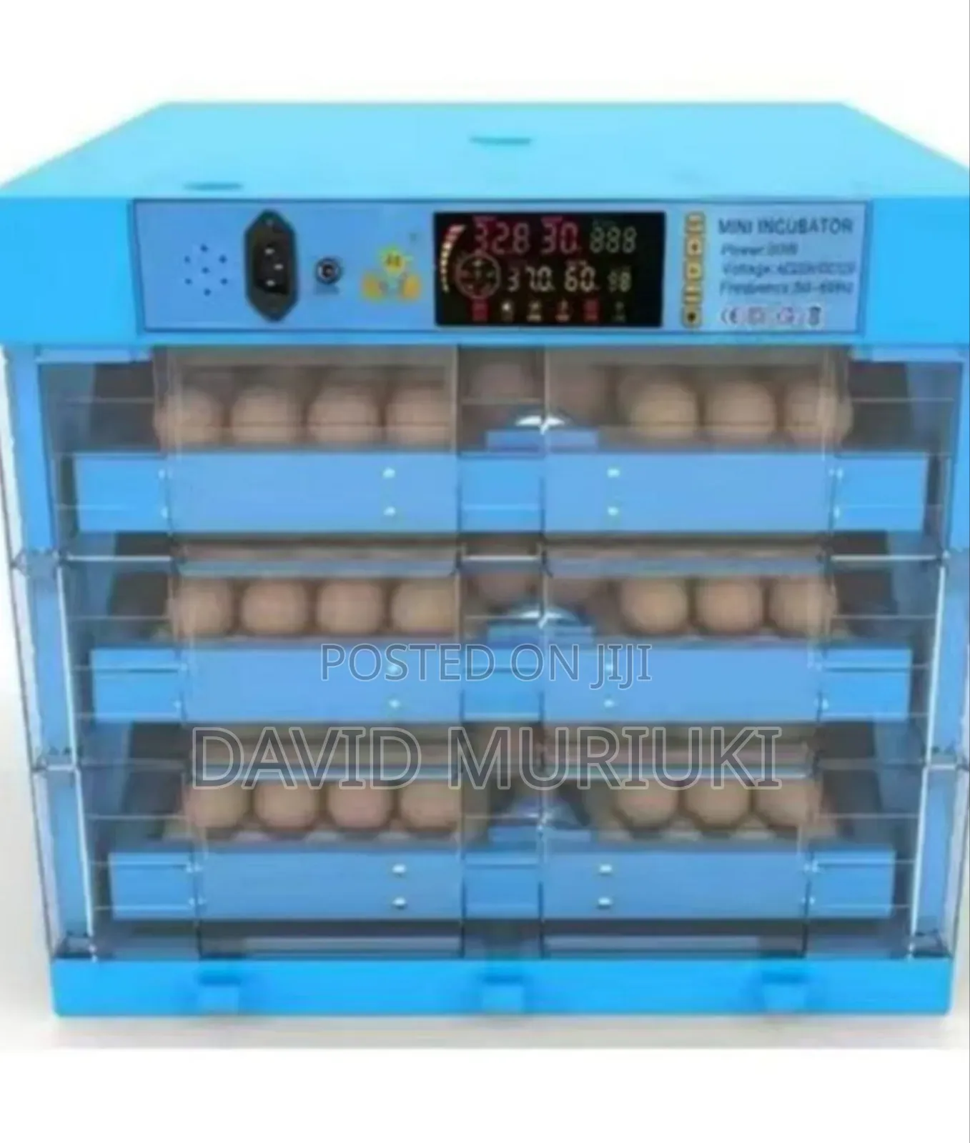 192 Eggs Incubator, Power -80w With Automatic Roller Ac/Dc