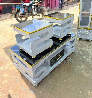 Modern 3-Piece Tv Stand Coffee Table Set - - thumbnail 2