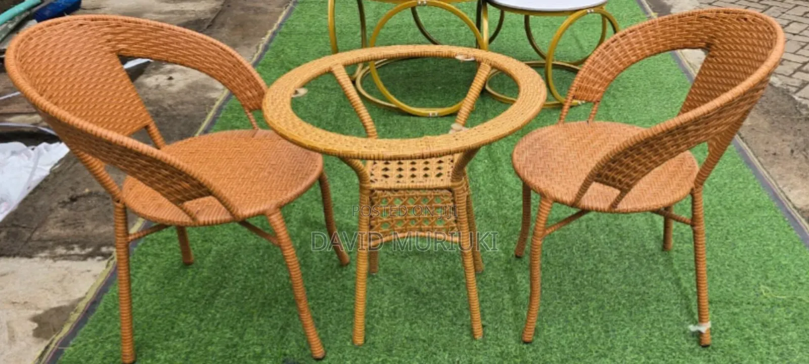 3 Piece Outdoor Furniture Set