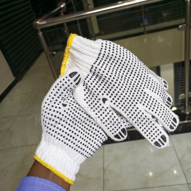 Polka Dotted Gloves (High Quality Cotton Glove) - thumbnail 2